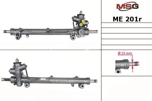 MSG Rebuilding ME201R Рульова рейка з ГПК відновлена ME201R: Приваблива ціна - Купити у Польщі на 2407.PL!
