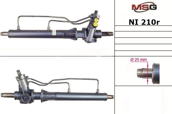 MSG Rebuilding NI210R Przekładnia kierownicza ze wspomaganiem hydraulicznym, regenerowana NI210R: Dobra cena w Polsce na 2407.PL - Kup Teraz!