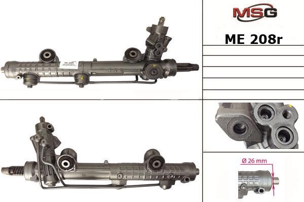 MSG Rebuilding ME208R Рульова рейка з ГПК відновлена ME208R: Приваблива ціна - Купити у Польщі на 2407.PL!