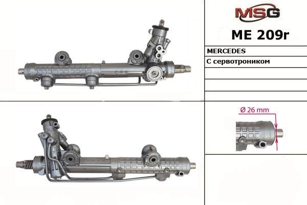 MSG Rebuilding ME209R Przekładnia kierownicza ze wspomaganiem hydraulicznym, regenerowana ME209R: Dobra cena w Polsce na 2407.PL - Kup Teraz!