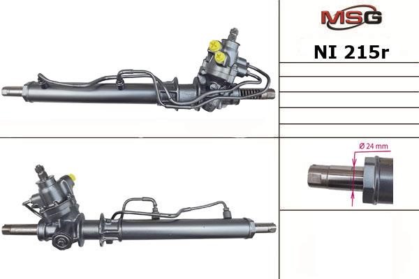 MSG Rebuilding NI215R Рульова рейка з ГПК відновлена NI215R: Приваблива ціна - Купити у Польщі на 2407.PL!