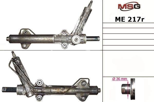 MSG Rebuilding ME217R Рульова рейка з ГПК відновлена ME217R: Приваблива ціна - Купити у Польщі на 2407.PL!