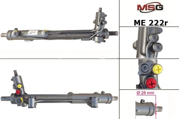 MSG Rebuilding ME222R Рулевая рейка с ГУР восстановленная ME222R: Отличная цена - Купить в Польше на 2407.PL!