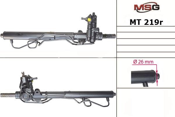 MSG Rebuilding MT219R Рулевая рейка с ГУР восстановленная MT219R: Отличная цена - Купить в Польше на 2407.PL!