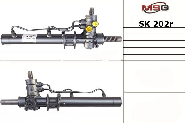 MSG Rebuilding SK202R Рульова рейка з ГПК відновлена SK202R: Приваблива ціна - Купити у Польщі на 2407.PL!