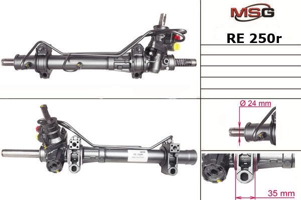 MSG Rebuilding RE250R Przekładnia kierownicza ze wspomaganiem hydraulicznym, regenerowana RE250R: Dobra cena w Polsce na 2407.PL - Kup Teraz!