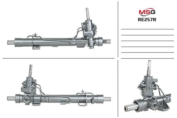MSG Rebuilding RE257R Przekładnia kierownicza ze wspomaganiem hydraulicznym, regenerowana RE257R: Dobra cena w Polsce na 2407.PL - Kup Teraz!