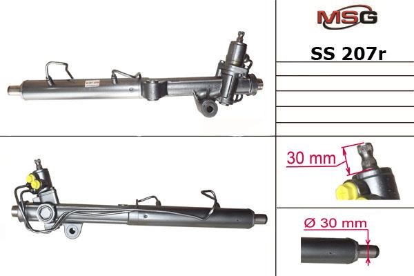 MSG Rebuilding SS207R Przekładnia kierownicza ze wspomaganiem hydraulicznym, regenerowana SS207R: Dobra cena w Polsce na 2407.PL - Kup Teraz!