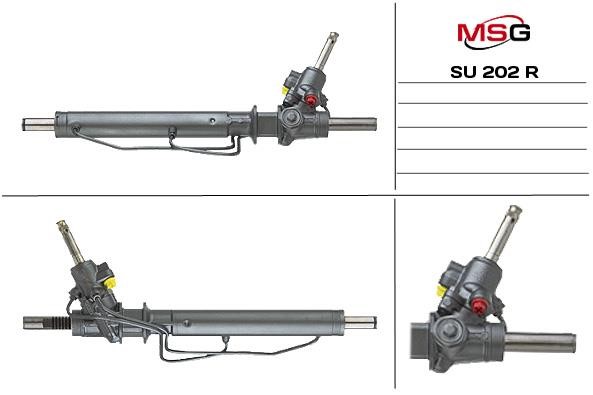 MSG Rebuilding SU202R Рулевая рейка с ГУР восстановленная SU202R: Отличная цена - Купить в Польше на 2407.PL!