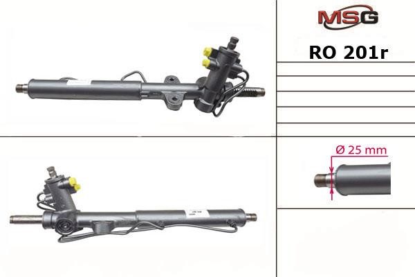 MSG Rebuilding RO201R Рулевая рейка с ГУР восстановленная RO201R: Отличная цена - Купить в Польше на 2407.PL!