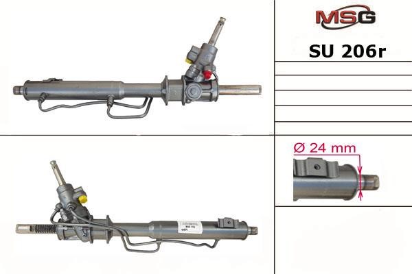 MSG Rebuilding SU206R Рульова рейка з ГПК відновлена SU206R: Приваблива ціна - Купити у Польщі на 2407.PL!