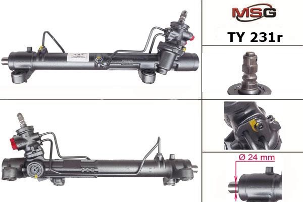MSG Rebuilding TY231R Power steering restored TY231R: Buy near me in Poland at 2407.PL - Good price!