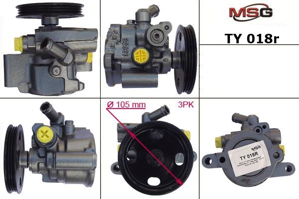 MSG Rebuilding TY018R Power steering pump reconditioned TY018R: Buy near me in Poland at 2407.PL - Good price!