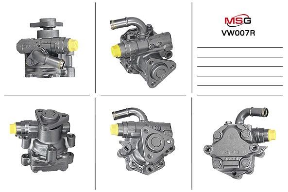 MSG Rebuilding VW007R Насос гидроусилителя руля восстановленный VW007R: Отличная цена - Купить в Польше на 2407.PL!