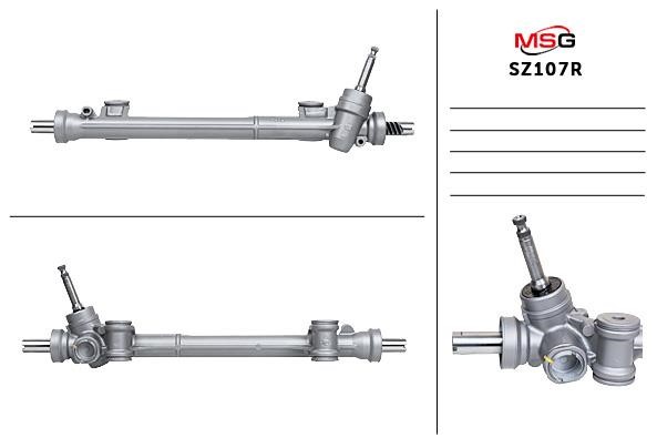 MSG Rebuilding SZ107R Рульова рейка без ГПК відновлена SZ107R: Приваблива ціна - Купити у Польщі на 2407.PL!