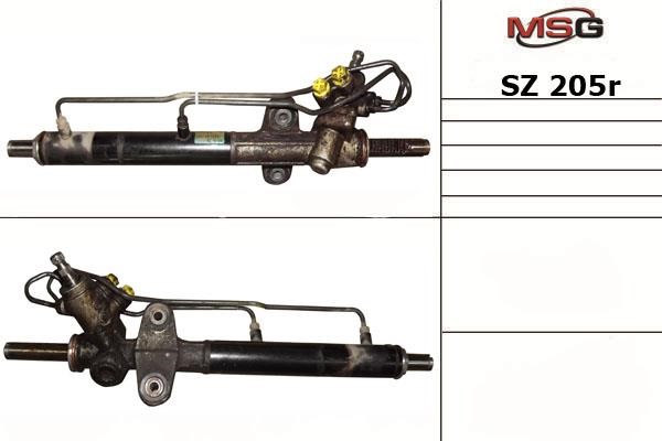 MSG Rebuilding SZ205R Рулевая рейка с ГУР восстановленная SZ205R: Отличная цена - Купить в Польше на 2407.PL!