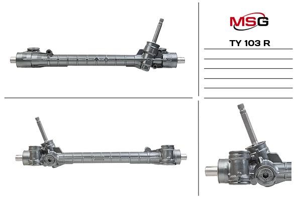 MSG Rebuilding TY103R Reconditioned steering rack TY103R: Buy near me in Poland at 2407.PL - Good price!