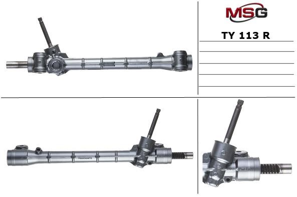 MSG Rebuilding TY113R Рулевая рейка с ЭУР восстановленная TY113R: Отличная цена - Купить в Польше на 2407.PL!