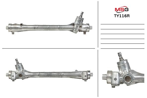 MSG Rebuilding TY116R Reconditioned steering rack TY116R: Buy near me in Poland at 2407.PL - Good price!