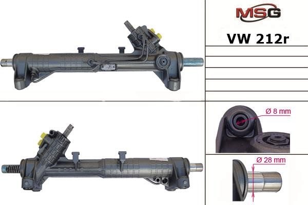 MSG Rebuilding VW212R Power steering restored VW212R: Buy near me in Poland at 2407.PL - Good price!