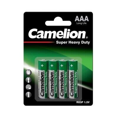 Camelion 4260033156327 Bateria Camelion Super Heavy Duty Zielona AAA/R03 BP4 4szt 4260033156327: Dobra cena w Polsce na 2407.PL - Kup Teraz!