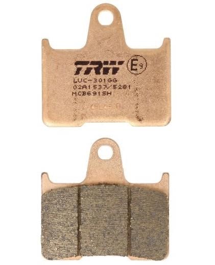TRW MCB691SH Brake Pad Set, disc brake MCB691SH: Buy near me in Poland at 2407.PL - Good price!