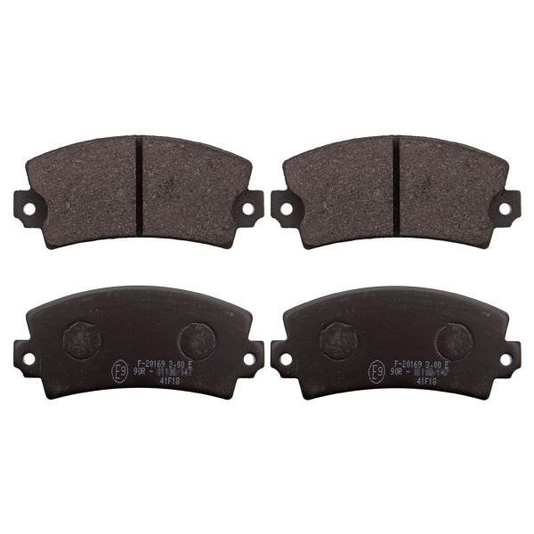 Bosch F 026 000 126 Brake Pad Set, disc brake F026000126: Buy near me in Poland at 2407.PL - Good price!