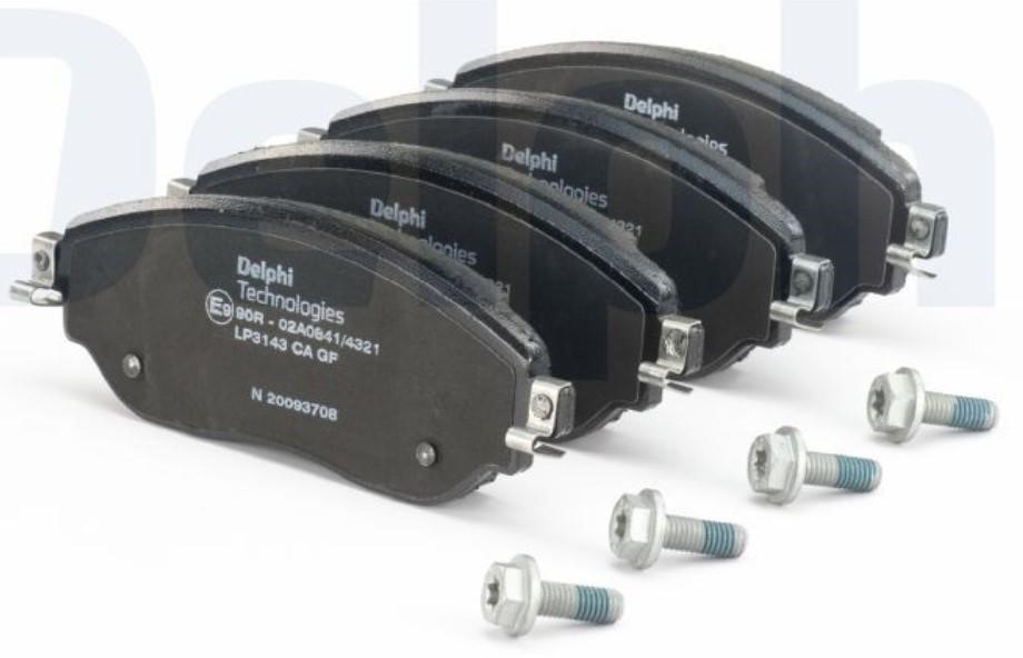 Delphi LP3413 Brake Pad Set, disc brake LP3413: Buy near me in Poland at 2407.PL - Good price!