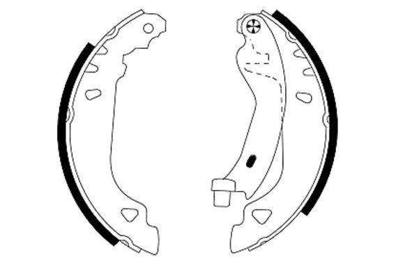 Remsa 3179.02 Brake shoe set 317902: Buy near me in Poland at 2407.PL - Good price!