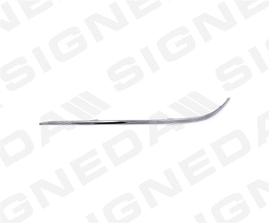 Signeda PBZ04024MAL Moulding front bumper left chrom PBZ04024MAL: Buy near me in Poland at 2407.PL - Good price!