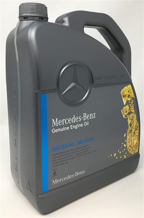 Моторное масло Mercedes MB 229.5 5W-40, 5л Mercedes 5W40MB22955L