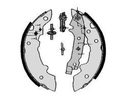 Bosch 0 204 113 521 Brake shoe set 0204113521: Buy near me in Poland at 2407.PL - Good price!