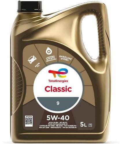 Total 5W40CLASSIC5L Engine oil Total CLASSIC 5W-40, 5L 5W40CLASSIC5L: Buy near me in Poland at 2407.PL - Good price!