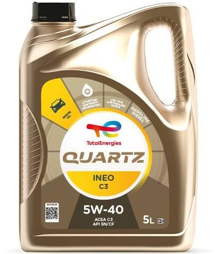 Total 5W40QINEOMC35L Engine oil Total QUARTZ INEO MC3 5W-40, 5L 5W40QINEOMC35L: Buy near me in Poland at 2407.PL - Good price!