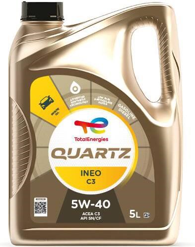 Total 5W40QINEO5L Моторное масло Total QUARTZ INEO 5W-40, 5л 5W40QINEO5L: Отличная цена - Купить в Польше на 2407.PL!