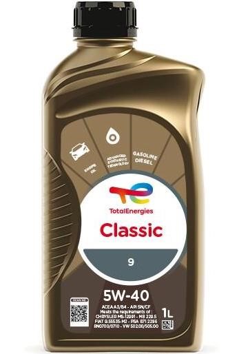 Total 5W40CLASSIC1L Engine oil Total CLASSIC 5W-40, 1L 5W40CLASSIC1L: Buy near me in Poland at 2407.PL - Good price!