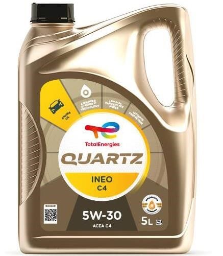 Total 5W30QINEOC45L Моторное масло Total QUARTZ INEO C4 5W-30, 5л 5W30QINEOC45L: Отличная цена - Купить в Польше на 2407.PL!