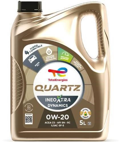 Total 0W20QINEOXTRAD5L Моторна олива Total QUARTZ INEO XTRA DYNAMICS 0W-20, 5л 0W20QINEOXTRAD5L: Приваблива ціна - Купити у Польщі на 2407.PL!