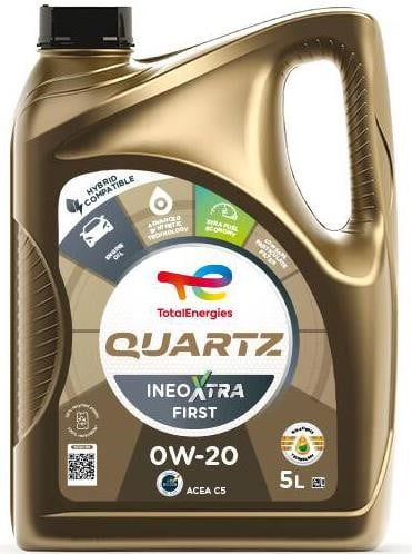 Total 0W20QINEOXTRAF5L Моторное масло Total QUARTZ INEO XTRA FIRST 0W-20, 5л 0W20QINEOXTRAF5L: Отличная цена - Купить в Польше на 2407.PL!