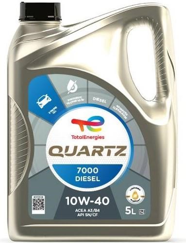 Total 10W40Q7000D4L Engine oil Total QUARTZ 7000 Diesel 10W-40, 4L 10W40Q7000D4L: Buy near me in Poland at 2407.PL - Good price!