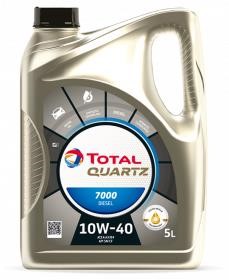 Моторное масло Total QUARTZ 7000 Diesel 10W-40, 5л Total 10W40Q7000D5L