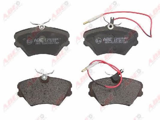ABE C1R010ABE Front disc brake pads, set C1R010ABE: Buy near me in Poland at 2407.PL - Good price!