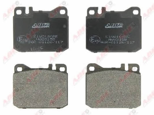 ABE C1W016ABE Front disc brake pads, set C1W016ABE: Buy near me in Poland at 2407.PL - Good price!