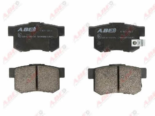 ABE C24009ABE Rear disc brake pads, set C24009ABE: Buy near me in Poland at 2407.PL - Good price!
