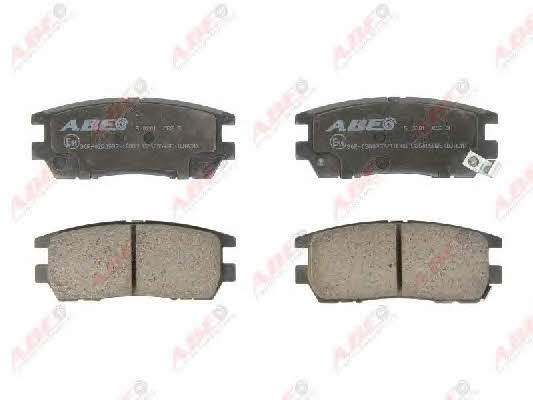ABE C25005ABE Rear disc brake pads, set C25005ABE: Buy near me in Poland at 2407.PL - Good price!