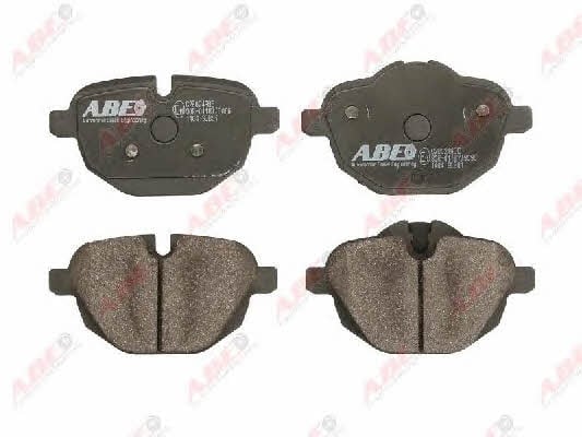ABE C2B024ABE Rear disc brake pads, set C2B024ABE: Buy near me in Poland at 2407.PL - Good price!