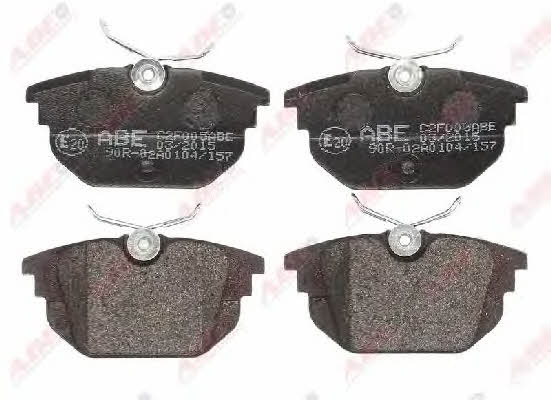ABE C2F005ABE Rear disc brake pads, set C2F005ABE: Buy near me in Poland at 2407.PL - Good price!