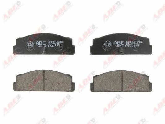 ABE C2F007ABE Rear disc brake pads, set C2F007ABE: Buy near me in Poland at 2407.PL - Good price!