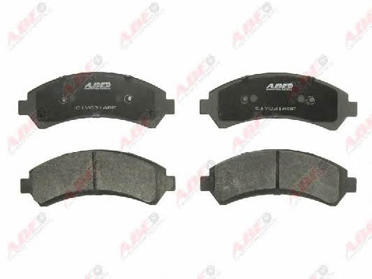 ABE C1Y031ABE Front disc brake pads, set C1Y031ABE: Buy near me in Poland at 2407.PL - Good price!