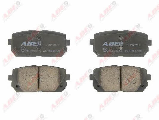 ABE C20309ABE Тормозные колодки дисковые задние, комплект C20309ABE: Купить в Польше - Отличная цена на 2407.PL!